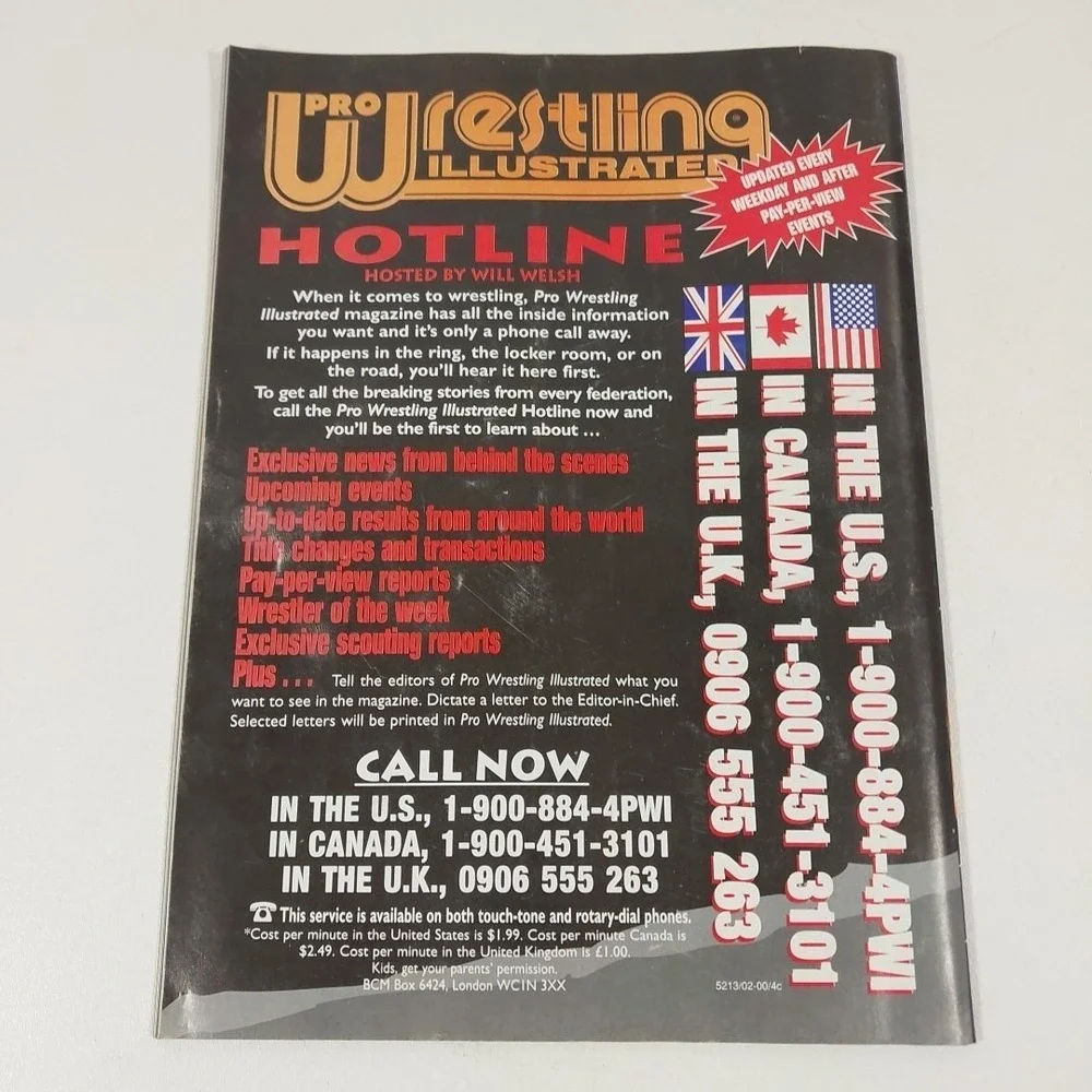 Inside‎ Wrestling Magazine June 2002 Triple H Comeback Issue Chris Benoit NWO DX